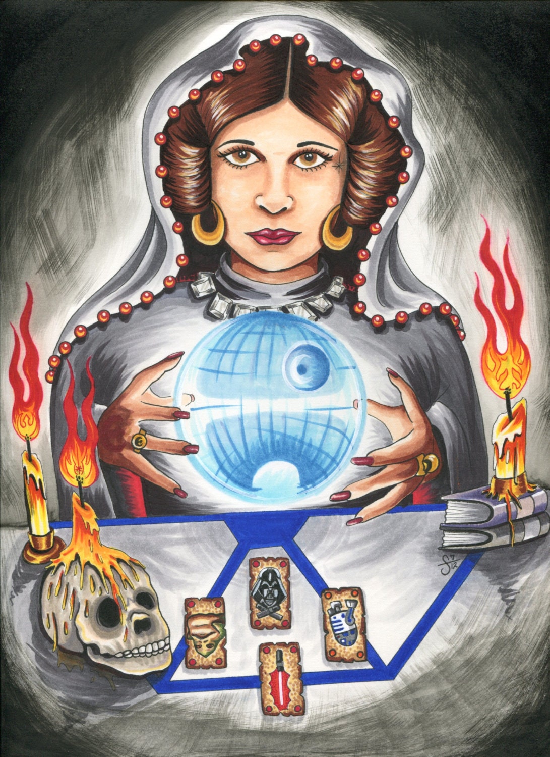Leia Gypsy art print