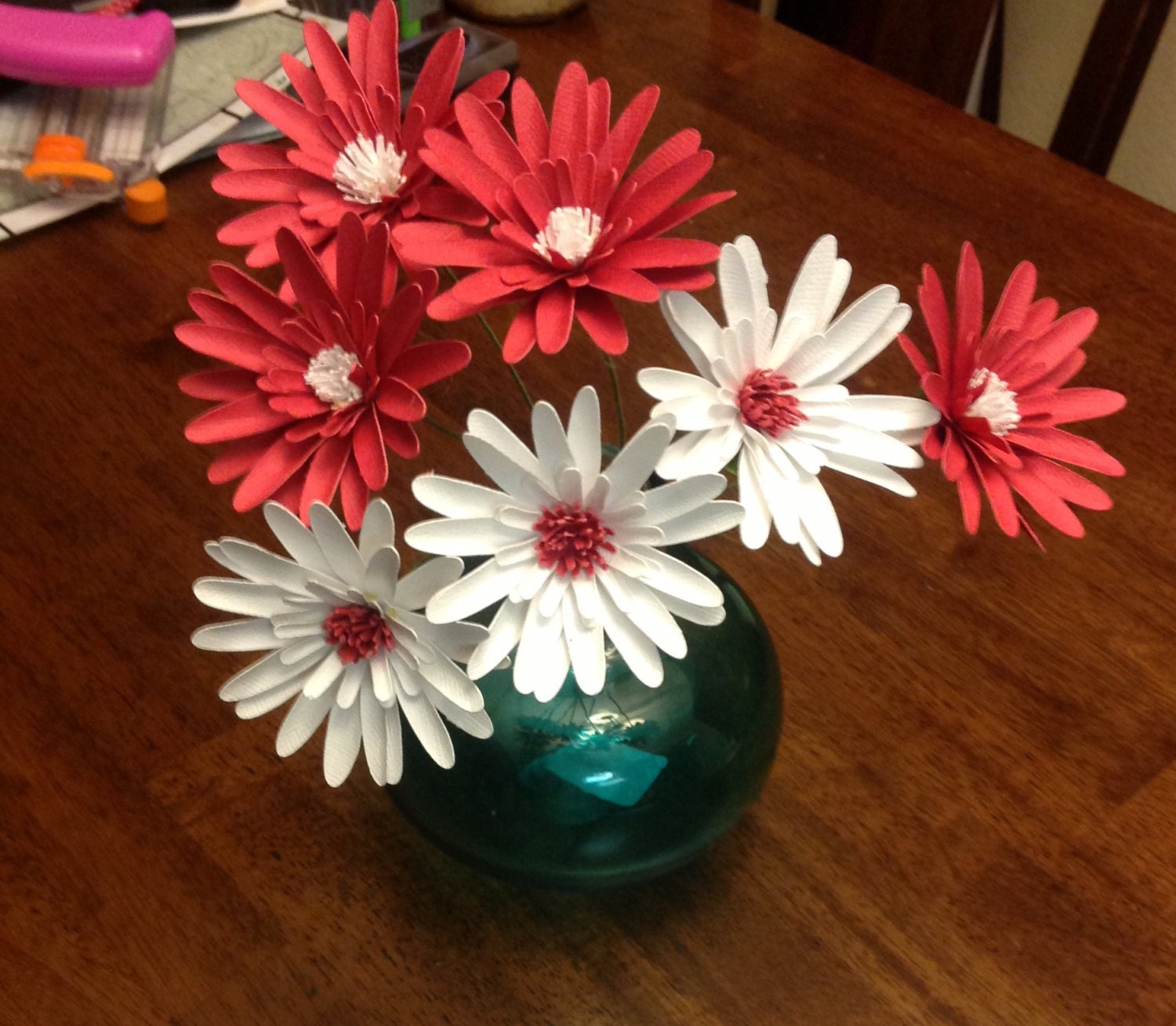 Gerber daisies, set of 6 Il_570xn