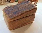 Oregon Myrtlewood Box, Oregon Coast, wooden box, engagement ring box, ring box, jewelry box, gift for groom gift for bride, best man gift