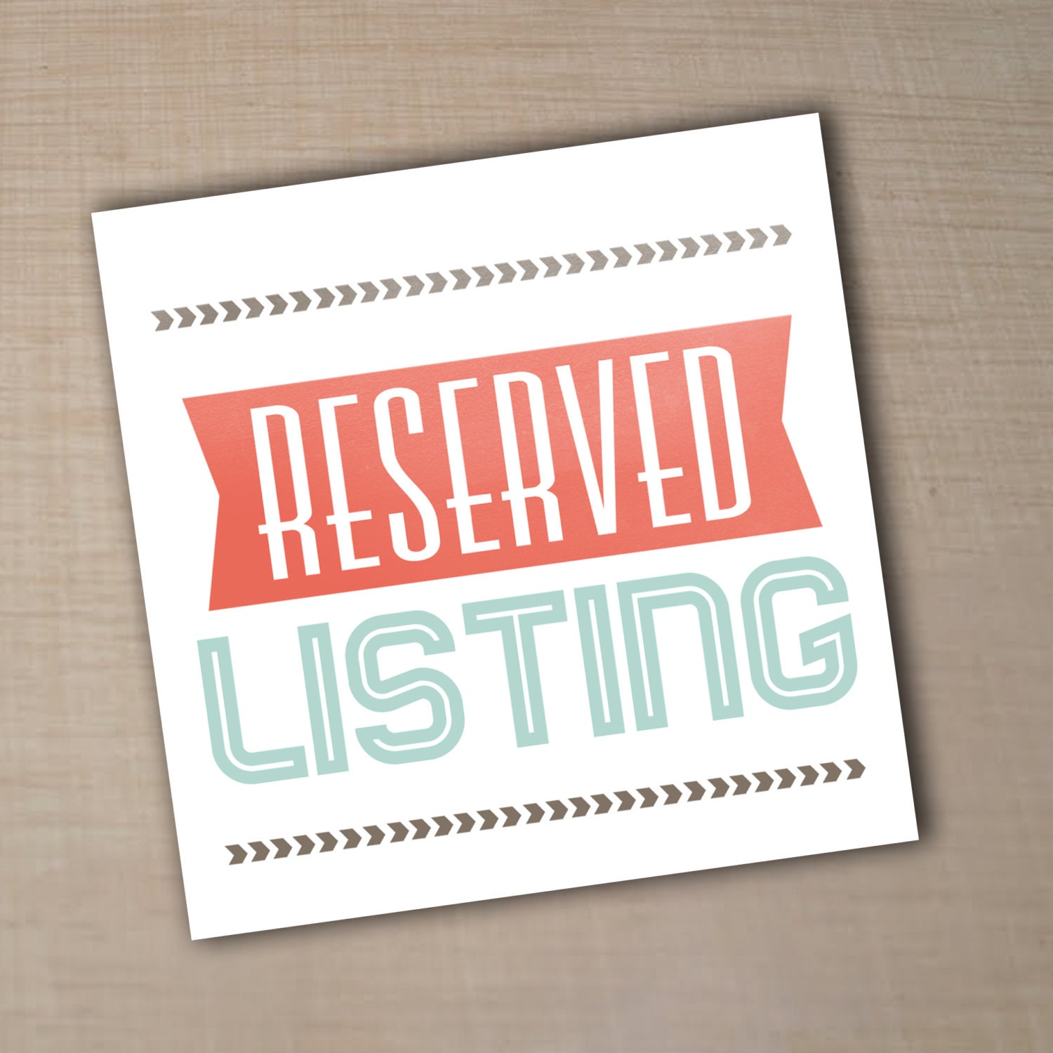reserved listing for angela.