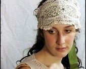 Lace Bandeau Headband Gatsby Style