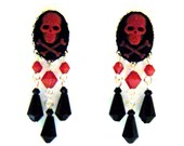 Skull and Cross Bone Chandelier Post - other colors available