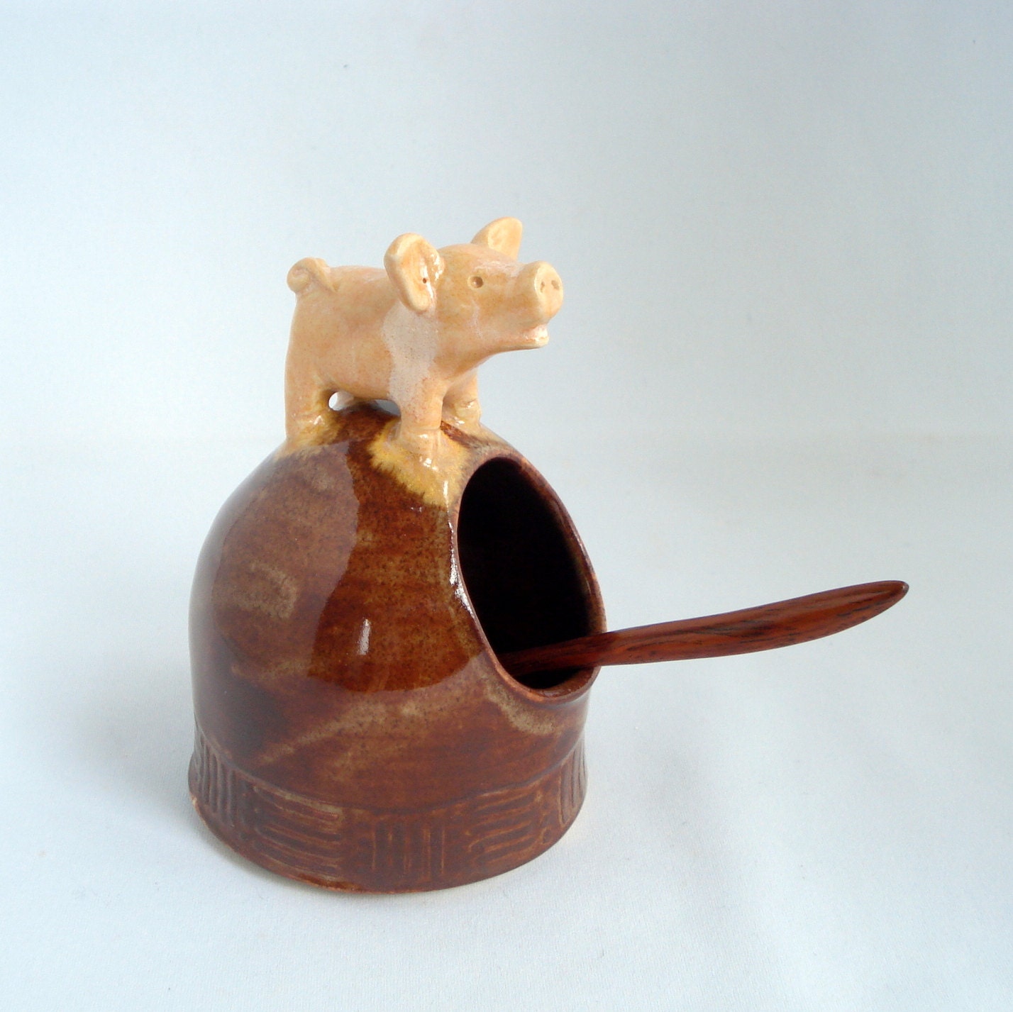 Piglet - salt cellar or salt pig :)