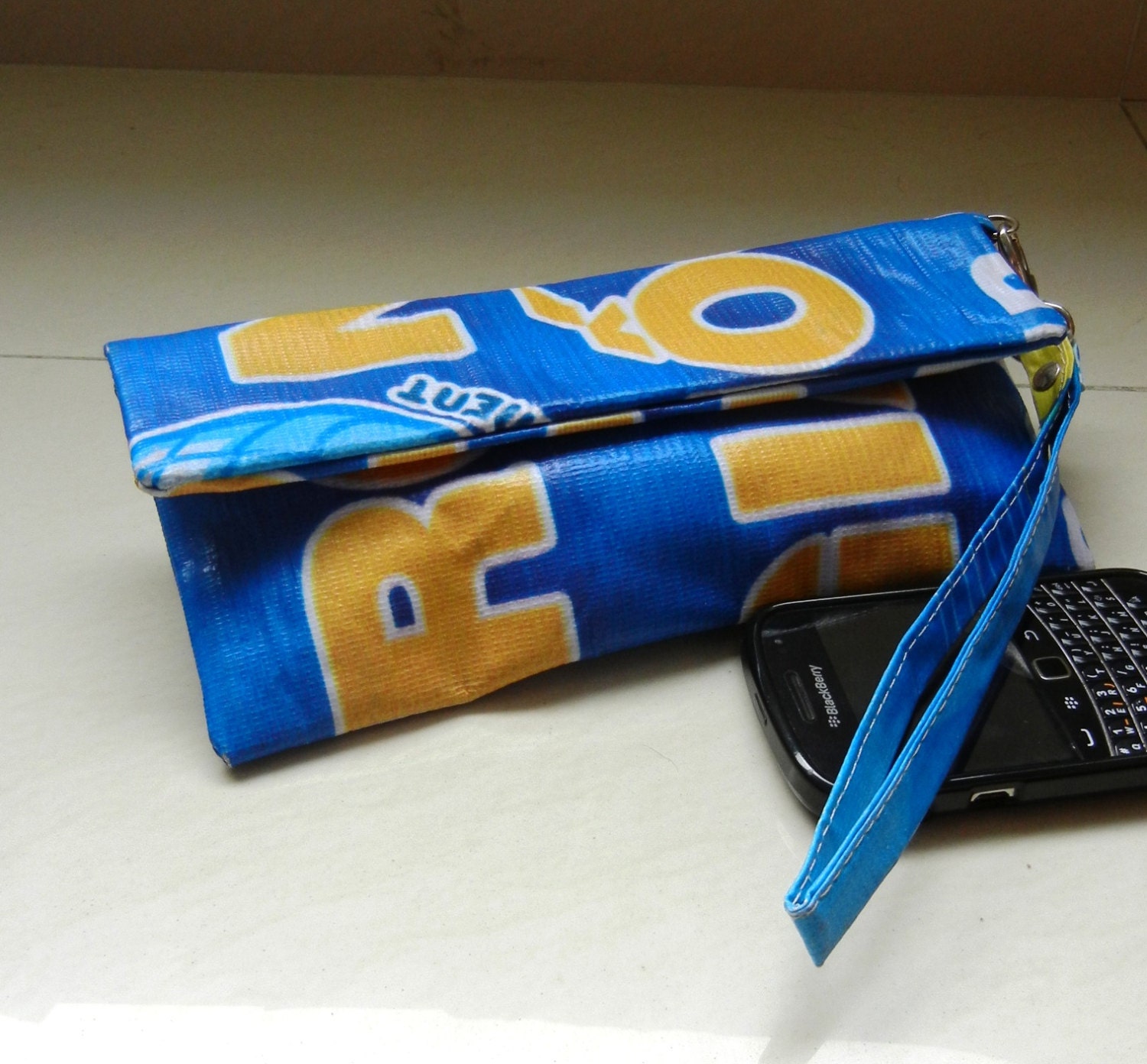 Upcycled - Clutch - Wristlet - Purse