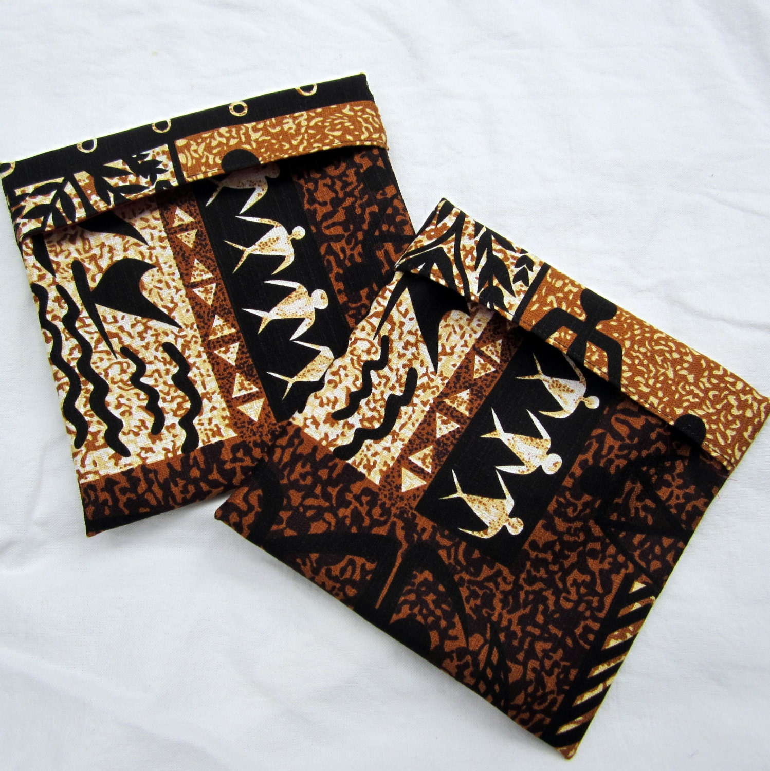 Lined LARGE FlipFlap Sack--Hawaii Lining Sandwich bag