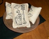 Set of 3 Hallowen Decorative Mini Pillows