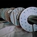 Closet Dividers - Modern Blue and Chocolate Brown Baby Clothing Dividers