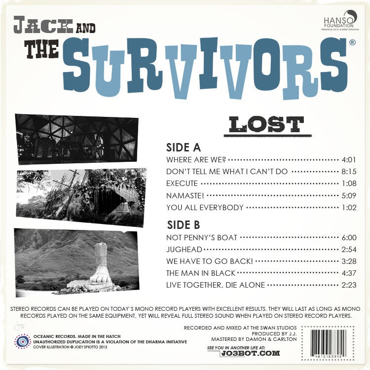 Jack and the Survivors Album Back