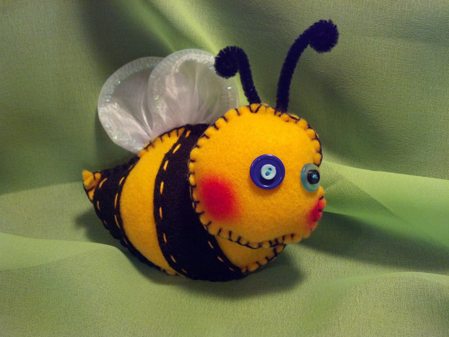Buzz Buzz Happy Bee Plushie