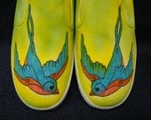 Sparrows Tattoo Inspired Custom Designed Shoes