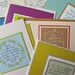 Handwritten & Handmade Greeting Card Set of 8