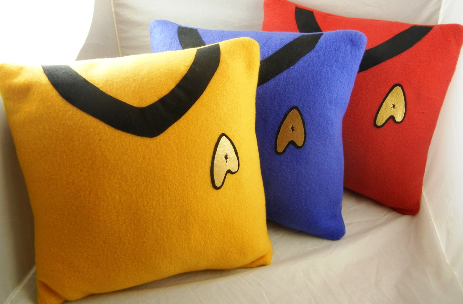 STAR TREK Crew Uniform Pillows