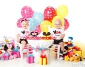 Custom Minnie Mouse Shirt and Mickey Mouse Birthday Shirt T-shirt Toddler Youth Adult Infant, Girls, Boys and Monogrammed Personalized