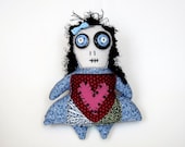 Hyacinth - a sweet zombie rag doll