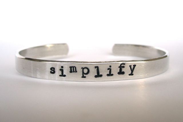 Simplify- Cuff Bracelet