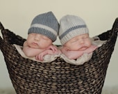 The Beanie- Baby Boy Hat, infant, newborn Photographers prop