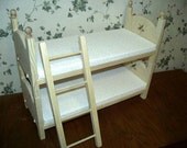 Small Traditional Newborn Twins Photography Prop Posing Beds and Foam Mattresses - DIY Stackable Bunk Bed with Ladder