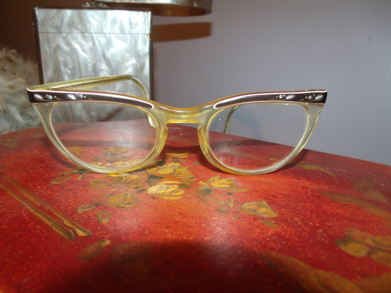 Brown Cat Eyeglasses