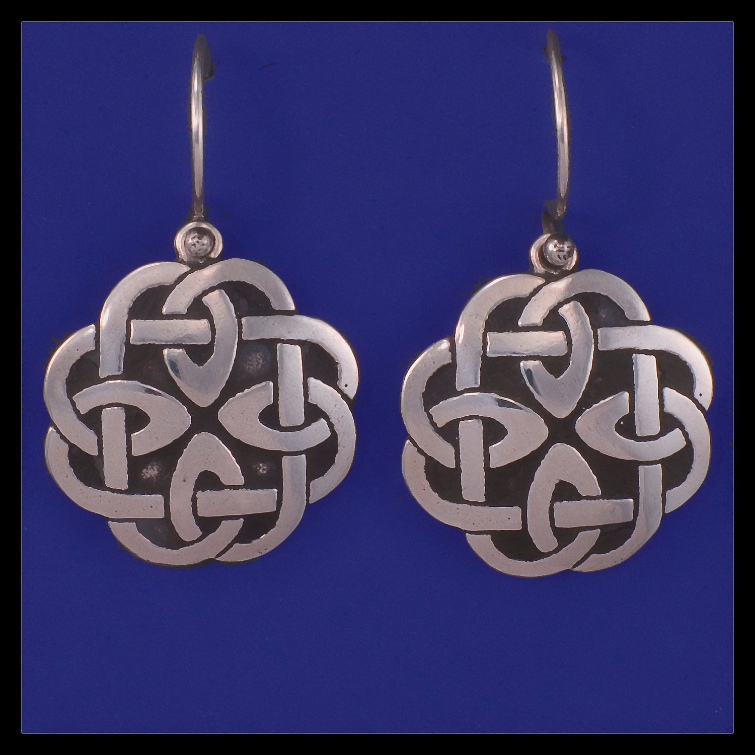 CELTIC KNOT WORK- Earrings- Sterling Silver