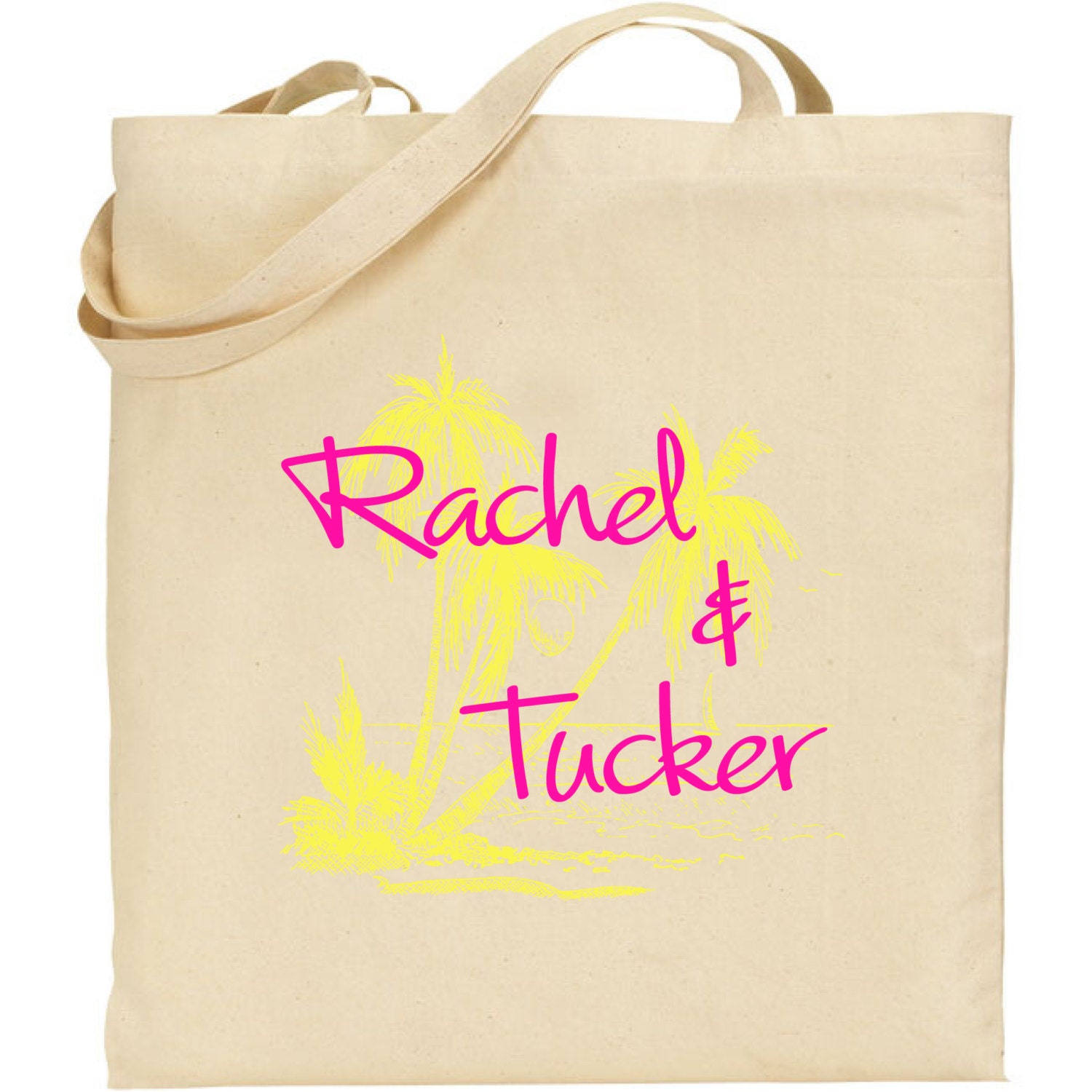 10 Wedding Welcome Tote Bags - Beach