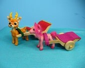 PDF tutorial Make a Unicorn Deer Pony easy to do intermediate skill level
