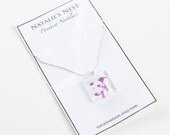 Glass Pendant Necklace- Greyhound // Whippet // Italian Greyhound
