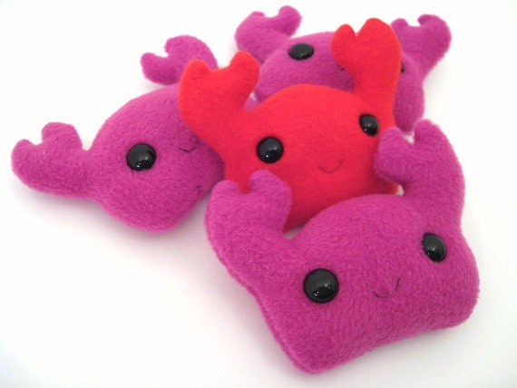 Ten Dollar Tuesday - Baby Crab Plush from PterodactylPants