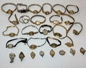 Huge Lot Vintage Womens Watches Wristwatch Watch  Elgin Waltham Seiko and More Art Deco