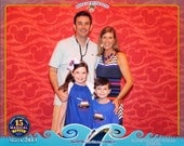 Blue Disney Cruise Line Coordinating twin OR brother sister outfits