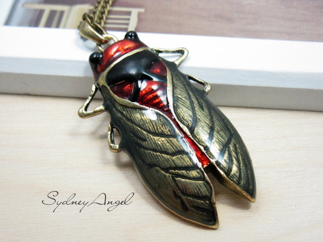 Cicada Necklace