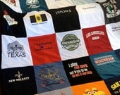 Custom T-Shirt Blanket - unlimited items and size