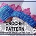 Hat Pattern, Crochet,  baby  num 379  Monster (Or dinosaur) Tail Hat   newborn to age 5  permission to sell your finished hats