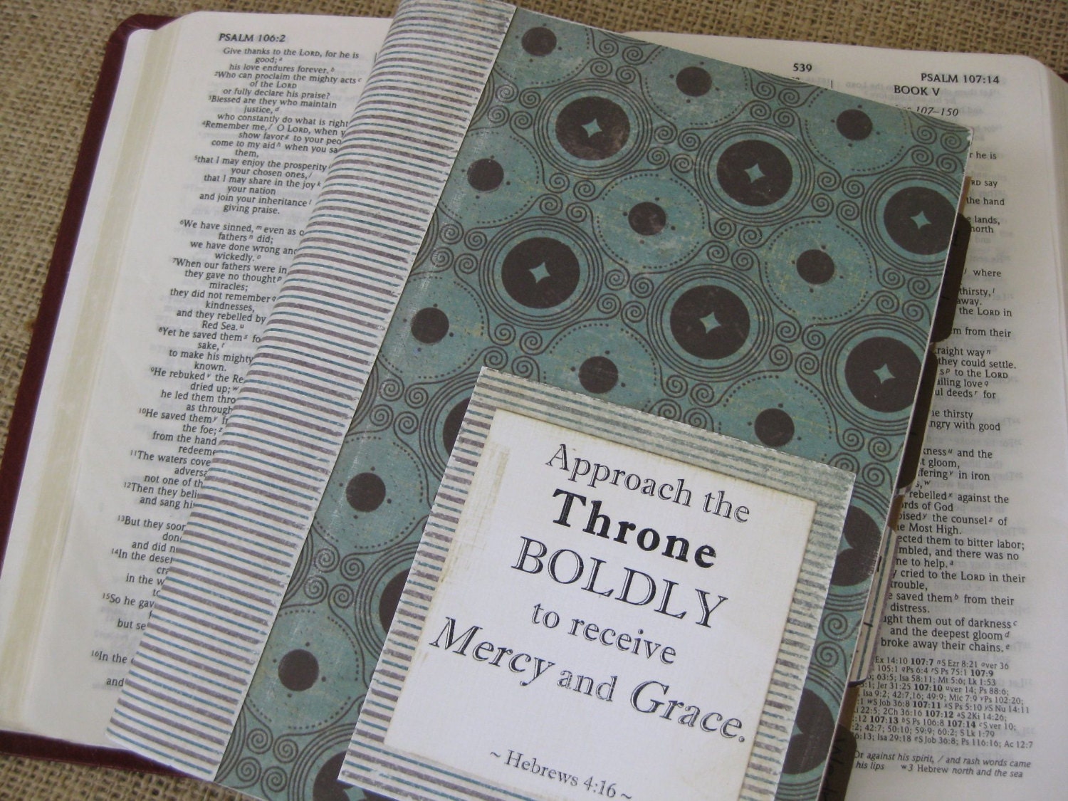 Legacy Prayer Journal, Bound Book, Geometric Circles and Stripes