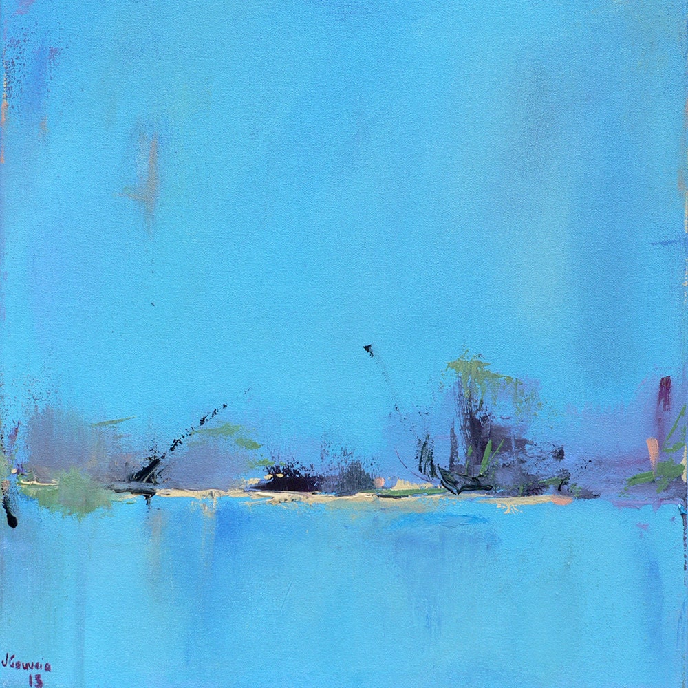 Contemporary Abstract Landscape Painting-original fine art