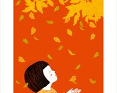 Falling leaves