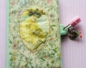 80s Vintage Flower Romance Diary Taiwan