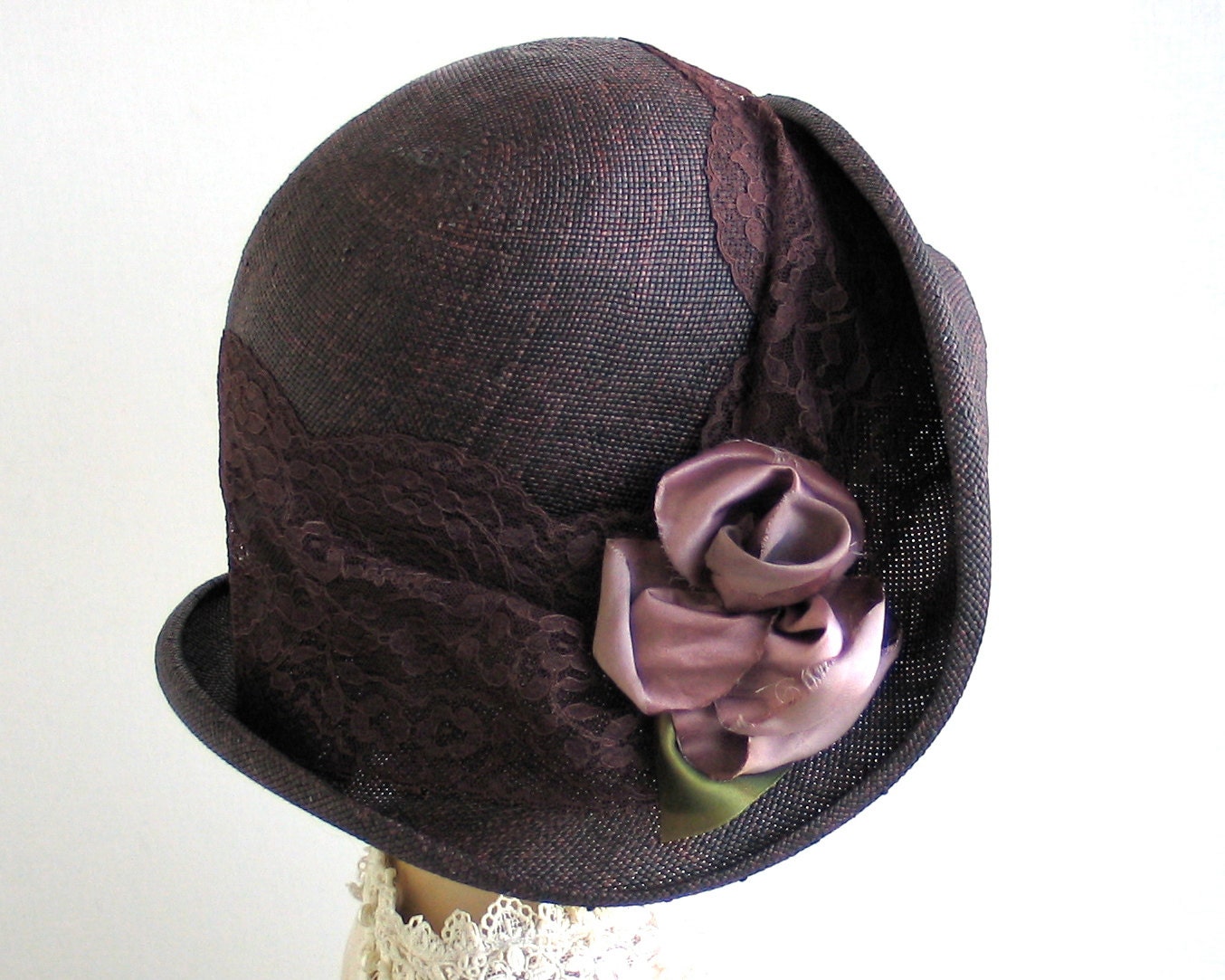 Brown Straw Hat- Spring Fashion- Women
