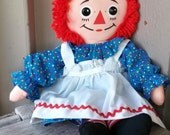 Vintage Playskool 18" Raggedy Ann Doll