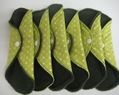 Lime Citrus Cloth Pad and Pantyliner Starter Pack