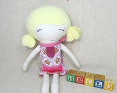 Sunshine Doll - Lisa. Handmade, Doll, Rag Doll, Girl, Children, Toy, Softie, Plush