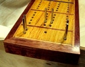 40% OFF. Apply the coupon MOTHERSDAY2013 at etsy.com checkout. Artisan Cribbage Board : Tour de France 1979