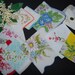 Vintage Hankie Bouquet  Collection .....Twelve