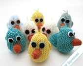 Little Bird Knitting Pattern PDF. Instant Download.