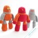 Robot Knitting Pattern Download. DIY Cuddly Robot.