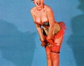 Pocket Size Calendar PINUP GIRL Burlesque Queen 1960