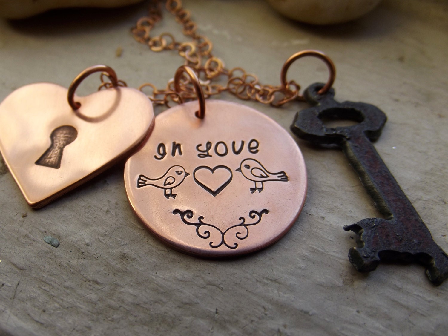 The Key to My heart Pendant