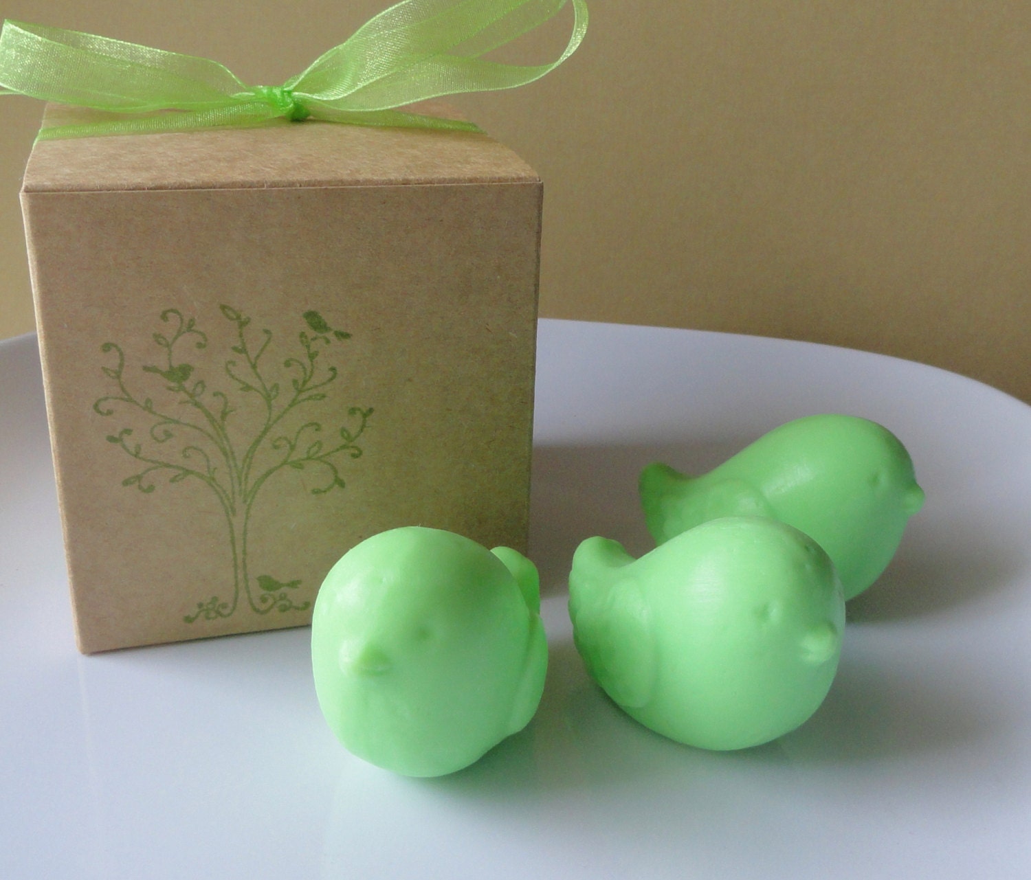 Gift Set for Her - Sweet Little Bird Trio Soap Set - Goat's Milk Soap - Apple orchard Scented - Mother's Day Gift - NEW
