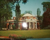 Vintage Lot of 2 Unused Oversized Postcards of Monticello
