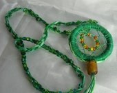 The Greenwood Dream Catcher Pendant  SALE