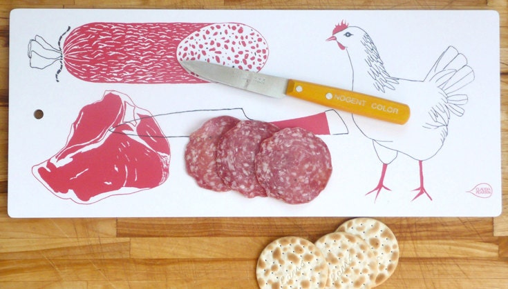 Meat and Veg Chopping Board